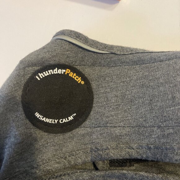 ThunderShirt Dog Anxiety Jacket S Solid Gray Classic New Damaged Box HGS-T01 - Picture 5 of 8